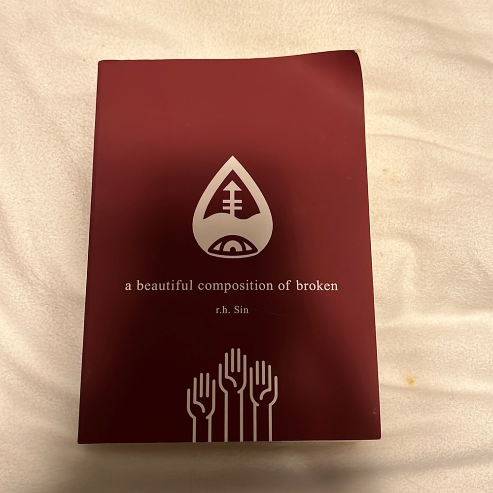 a beautiful composition of broken by r.h. Sin